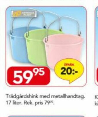 Bo Ohlsson Nordiska Plast Hink erbjuda