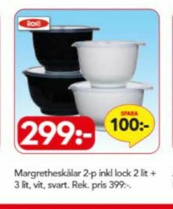 Bo Ohlsson Rosti Skålar erbjuda