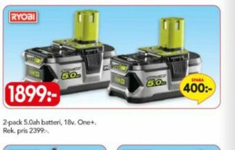 Bo Ohlsson Ryobi Batteri erbjuda