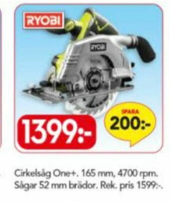 Ryobi Cirkelsåg