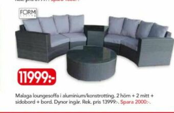 Bo Ohlsson Form Living Utemöbler erbjuda