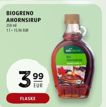 Bio greno sirap