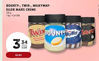 Scandinavian Park Bounty-, twix-, milkyway- eller mars creme erbjuda