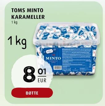 Scandinavian Park Toms minto karameller erbjuda