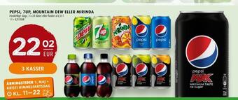 Scandinavian Park Pepsi, 7up, mountain dew eller mirinda erbjuda