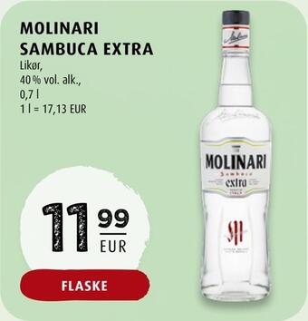Scandinavian Park Molinari sambuca extra erbjuda