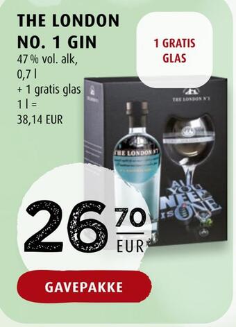 Scandinavian Park The london no. 1 gin erbjuda