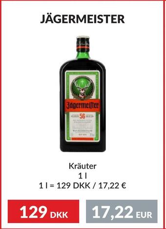 Nielsen Discount Jägermeister erbjuda