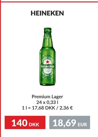 Nielsen Discount Heineken erbjuda