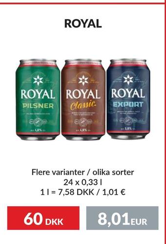 Nielsen Discount Royal erbjuda