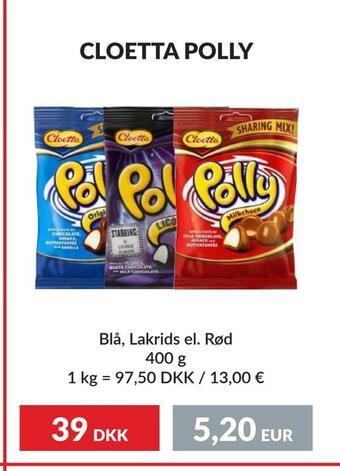 Cloetta polly