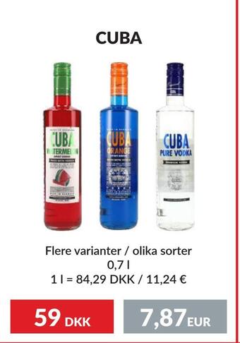 Nielsen Discount Cuba erbjuda