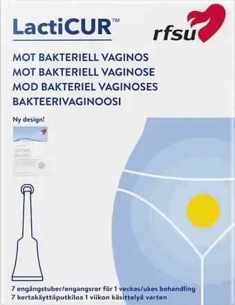 Apotek Hjärtat Rfsu lacticur 7 st erbjuda