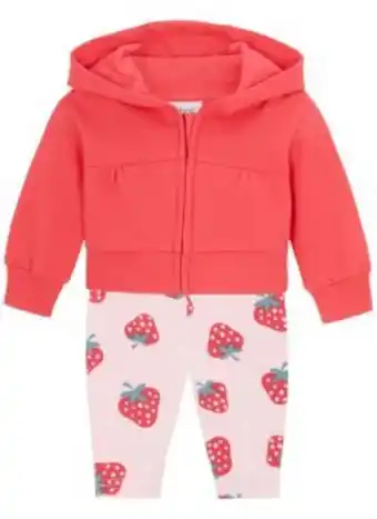 Bonprix Trikåcardigan och leggings för bebisar, ekologisk bomull (2 delar) erbjuda