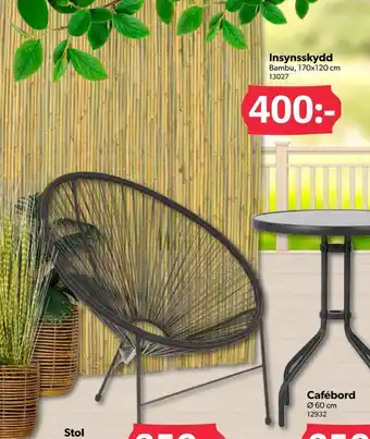 DollarStore Hammenhögs insynsskydd erbjuda