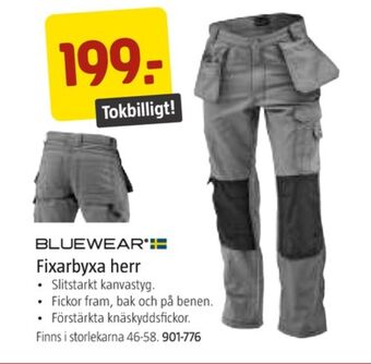 Jula Bluewear arbetsbyxor erbjuda