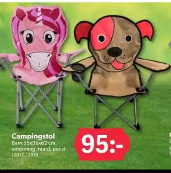 DollarStore Hammenhögs campingstol erbjuda