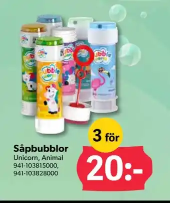 DollarStore Hammenhögs såpbubblor erbjuda