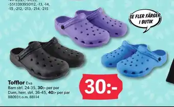 DollarStore Landora tofflor erbjuda