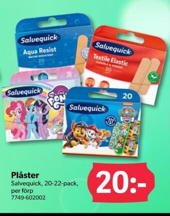 Salvequick plåster