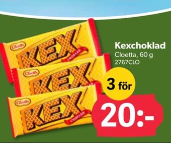 DollarStore Kexchoklad chokladbar erbjuda