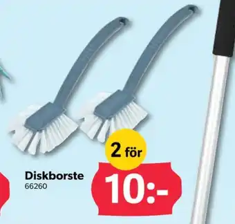 Klorin diskborste