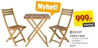 Jula Ekvip utemöbler erbjuda