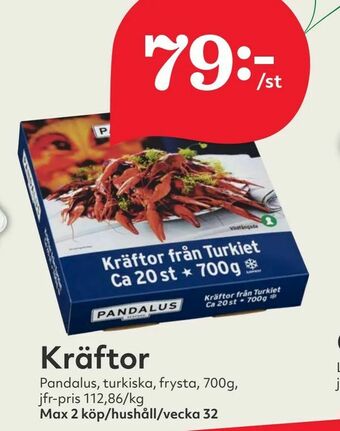 Hemköp Kräftor erbjuda