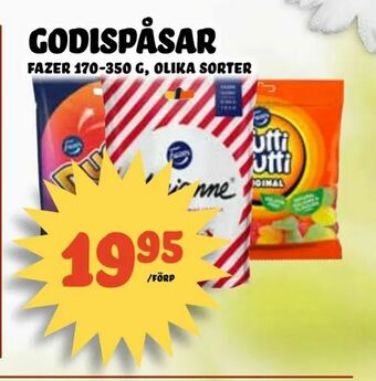 Nelins Godispåsar erbjuda