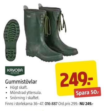 Jula Gummistövlar erbjuda