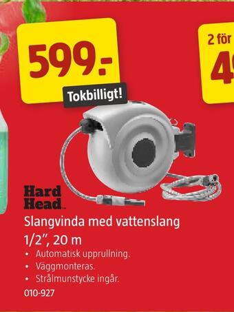 Jula Slangvinda med vattenslang 1/2, 20 m erbjuda