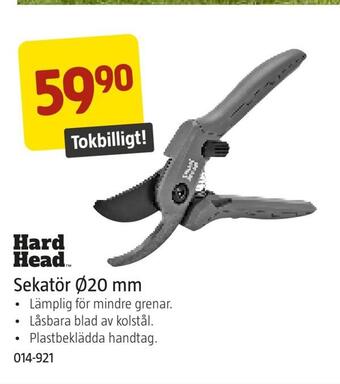 Jula Sekatör ø20 mm erbjuda