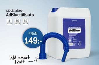 thansen Adblue tillsats erbjuda