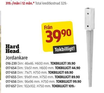 Jula Jordankare erbjuda