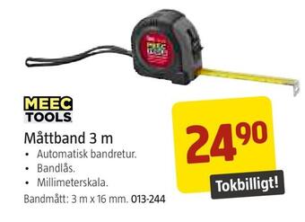 Jula Måttband 3 m erbjuda