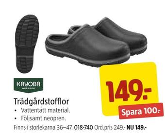 Jula Trädgårdstofflor erbjuda