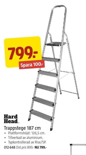 Jula Trappstege 187 cm erbjuda