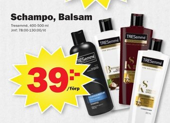 Pekås Schampo, Balsam erbjuda
