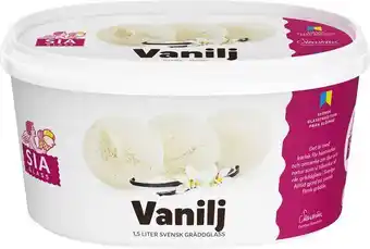 Gräddglass vanilj