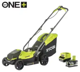 Ryobi gräsklippare med uppsamlare / bio-clip 18 v, rlm18x33b50