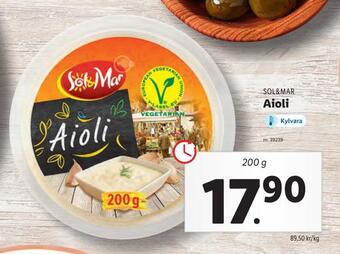 Lidl Aioli erbjuda