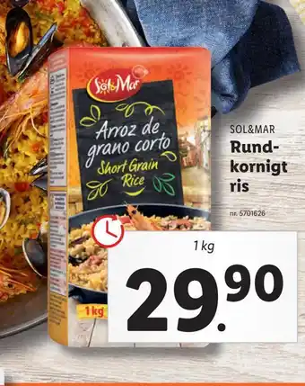 Lidl Rundkornigt ris erbjuda