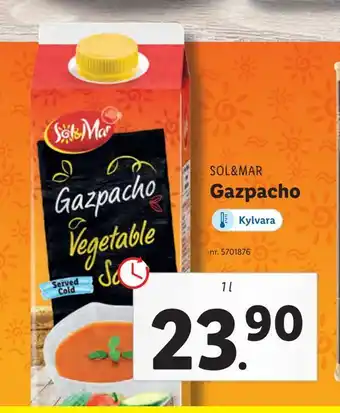 Lidl Gazpacho erbjuda