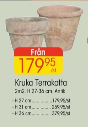EKO Blomin krukor erbjuda