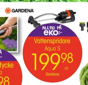 EKO Gardena vattenspridare erbjuda