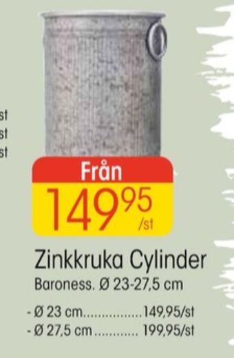 EKO Blomin krukor erbjuda