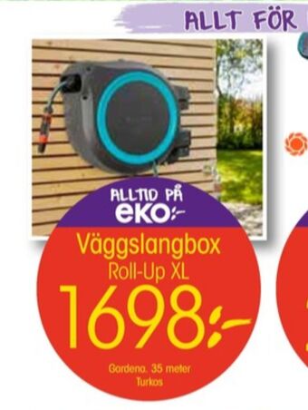 EKO Gardena slangupprullare erbjuda