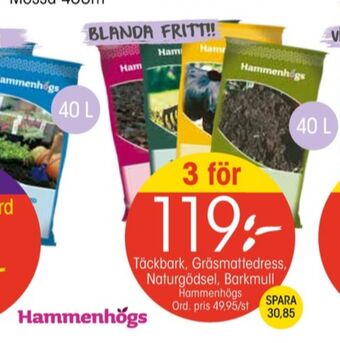 EKO Hammenhögs barkmull erbjuda