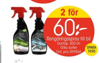 EKO Dunlop rengöringsmedel erbjuda