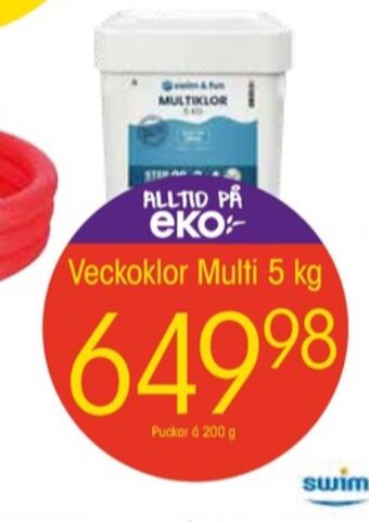 EKO Swim & fun poolklor erbjuda